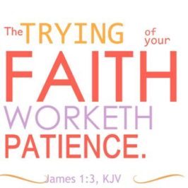 Praying For Patience