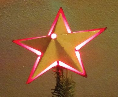 The Star Above The Christmas Tree